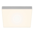 Briloner 7071-014 - Plafoniera LED FLAME LED/21W/230V 3000K 28,7x28,7 cm argento