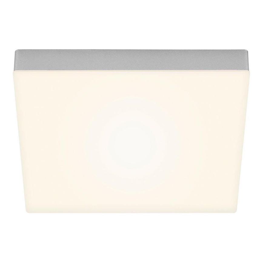 Briloner 7071-014 - Plafoniera LED FLAME LED/21W/230V 3000K 28,7x28,7 cm argento