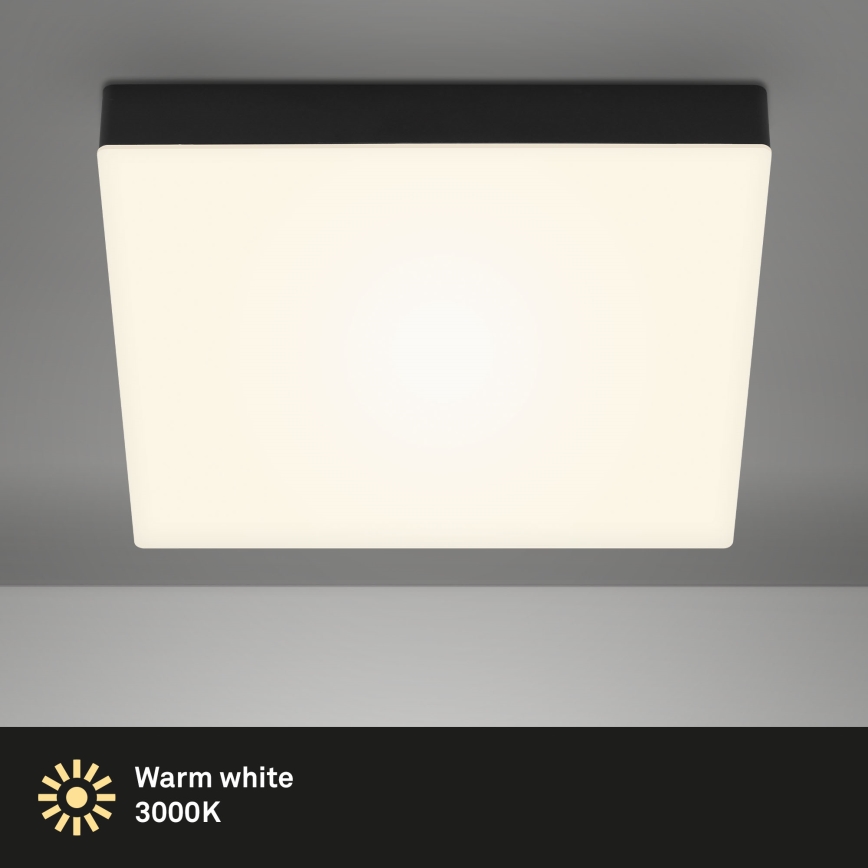 Briloner 7071015 - Plafoniera LED FLAME LED/21W/230V nero