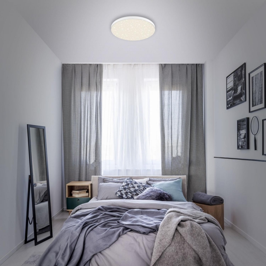 Briloner 7075-416 - Plafoniera LED STAR SKY LED/24,5W/230V 4000K diametro 38 cm bianco
