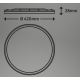 Briloner 7080-015 - Plafoniera LED dimmerabile SLIM LED/22W/230V 2700-6500K + telecomando