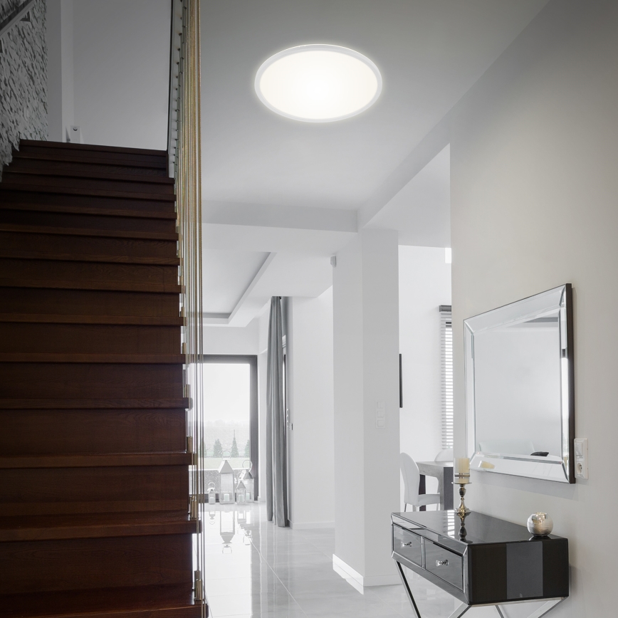 Briloner 7080-016 - Plafoniera LED dimmerabile SLIM LED/22W/230V 2700-6500K + telecomando