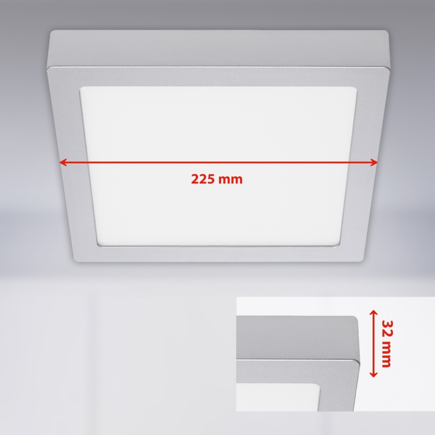 Briloner 7118-014 - Plafoniera LED FIRE LED/16,5W/230V 3000K