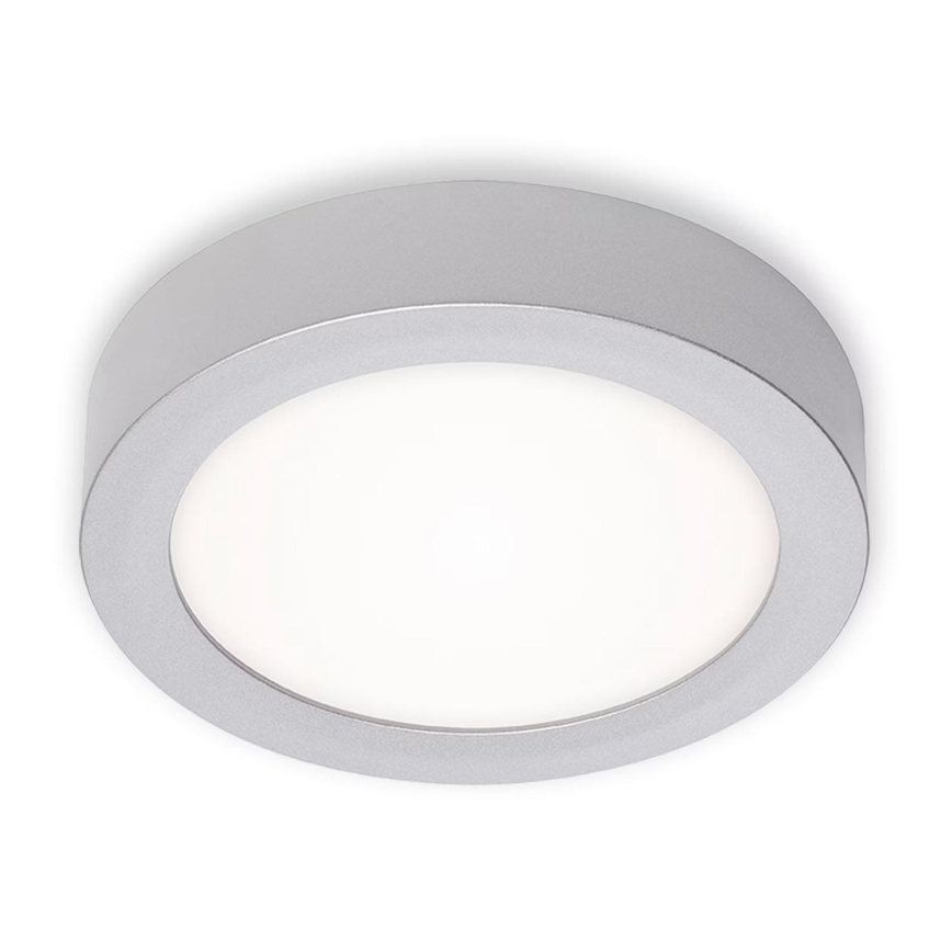 Briloner 7122-014 - Lampada da soffitto LED FIRE LED/11W/230V 3000K diam. 17 cm Argento