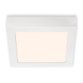 Briloner 7123-016 - Plafoniera a LED FIRE, 12W, 230V, 3000K, 17x17 cm, bianco