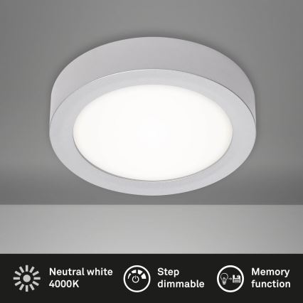 Briloner 7124-414 - Plafoniera LED dimmerabile FIRE LED/12W/230V 4000K