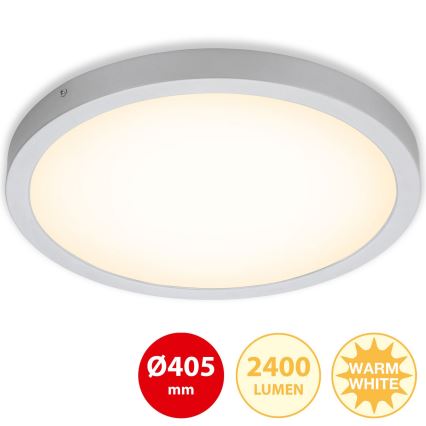 Briloner 7143-014 - Plafoniera LED FIRE LED/24,5W/230V 3000K