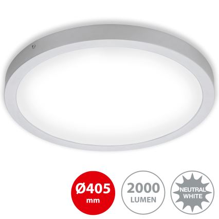 Briloner 7143-414 - Plafoniera LED FIRE LED/24,5W/230V 4000K