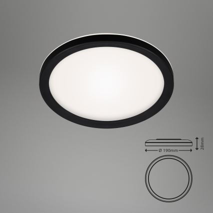 Briloner 7150-415 - Plafoniera LED SLIM LED/12W/230V diametro 19 cm