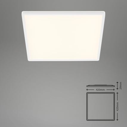 Briloner 7158-416 - Plafoniera LED SLIM LED/22W/230V 42x42 cm