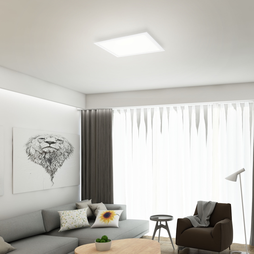 Briloner 7179-016 - Plafoniera LED dimmerabile PIATTO LED/24W/230V 3000-6500K + telecomando