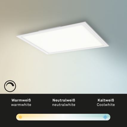 Briloner 7179-016 - Plafoniera LED dimmerabile PIATTO LED/24W/230V 3000-6500K + telecomando