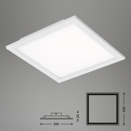 Briloner 7191-016 - Plafoniera LED SIMPLE LED/12W/230V