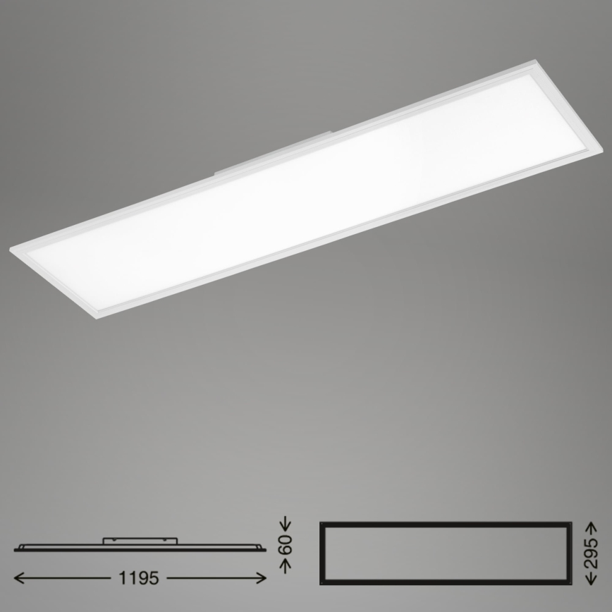 Briloner 7193-016 - Pannello LED a montaggio superficiale, 38 W/230 V/4000 K