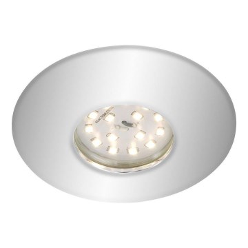 Briloner 7227-018 - Plafoniera LED da incasso per bagno LED/5W/230V IP65, cromo opaco