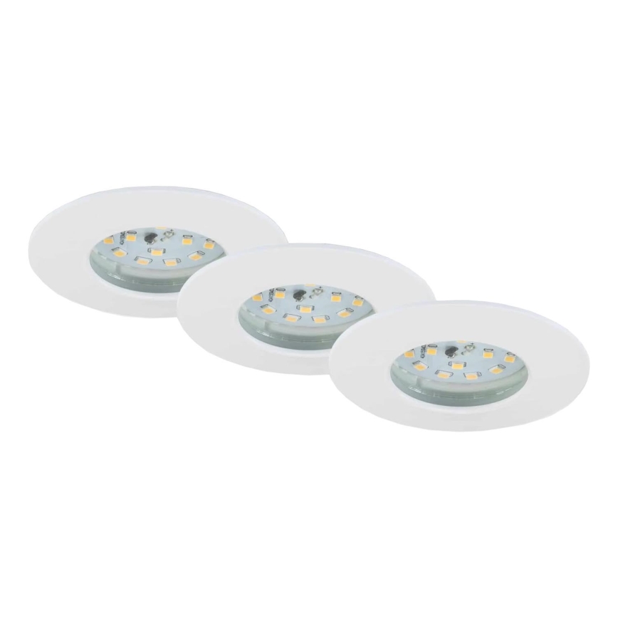 Briloner 7231-036 - SET 3x Luce da incasso LED da bagno dimmerabile LED/5,5W/230V IP44