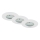 Briloner 7231-036 - SET 3x Luce da incasso LED da bagno dimmerabile LED/5,5W/230V IP44