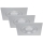 Briloner 7281-034 - SET 3x Lampada LED da incasso per bagni LED/5W/230V