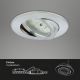 Briloner 7296-019 - Luce da incasso LED da bagno dimmerabile LED/6,5W/230V IP23
