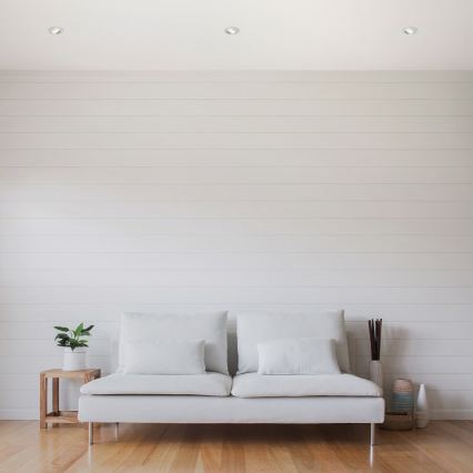 Briloner 7296-039 - Set di 3 faretti LED dimmerabili da incasso per bagno 1xLED/6,5W/230V 3000K IP23 cromo satinato