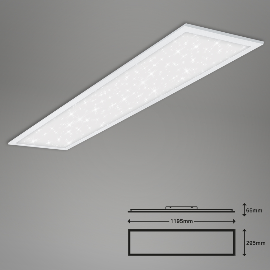 Briloner 7304-016 - Plafoniera LED dimmerabile STARRY SKY LED/36W/230V 3000-6000K + telecomando