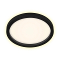 Briloner 7361-015 - Plafoniera LED CADRE LED/18W/230V d. 29,7 cm nero