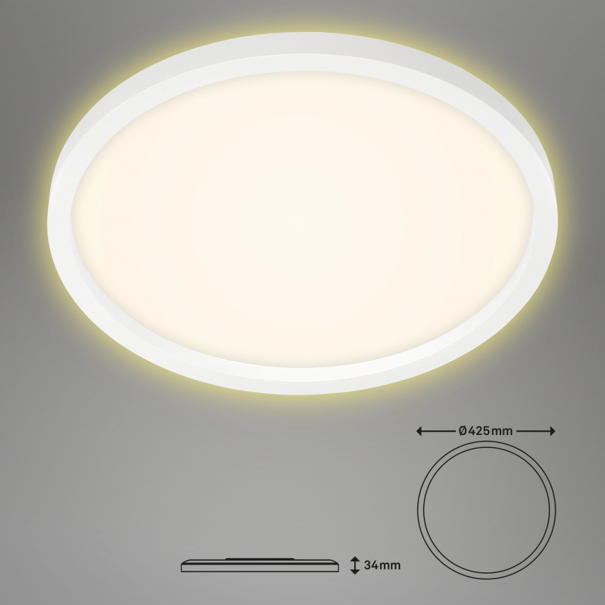 Briloner 7363-016 - Plafoniera LED CADRE LED/22W/230V d. 42,5 cm bianca