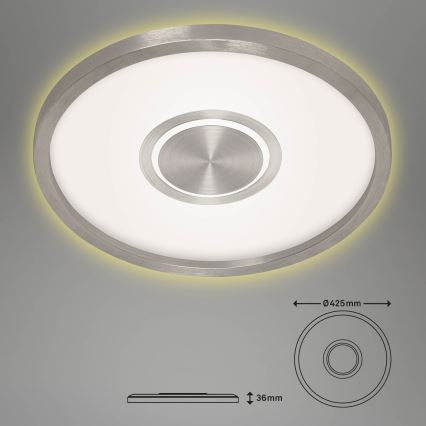 Briloner 7366-112 - Plafoniera LED GEO LED/22W/230V