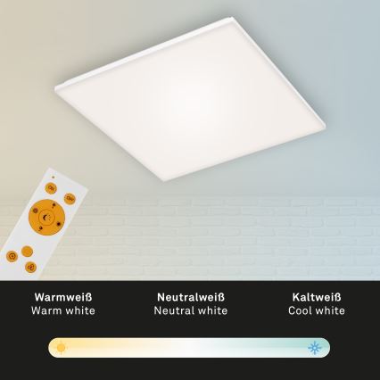 Briloner 7378216 - Pannello LED dimmerabile LED/38W/230V 3000-6500K + telecomando