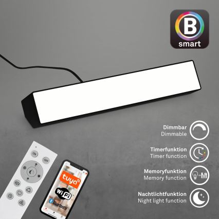 Briloner 7379-015 - LED RGBW Lampada dimmerabile SMART LED/9W/230V 3000-6500K Wi-Fi Tuya + telecomando