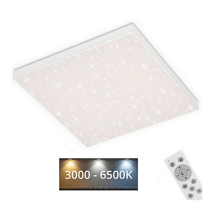 Briloner 7381-116 - Plafoniera LED dimmerabile STARRY SKY LED/24W/230V 3000-6500K + telecomando