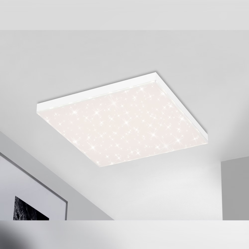 Briloner 7381-116 - Plafoniera LED dimmerabile STARRY SKY LED/24W/230V 3000-6500K + telecomando