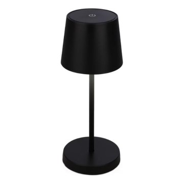 Briloner 7423015 - LED Dimmerabile ricaricabile per esterni lampada da tavolo LED/2,6W/5V IP44 nero