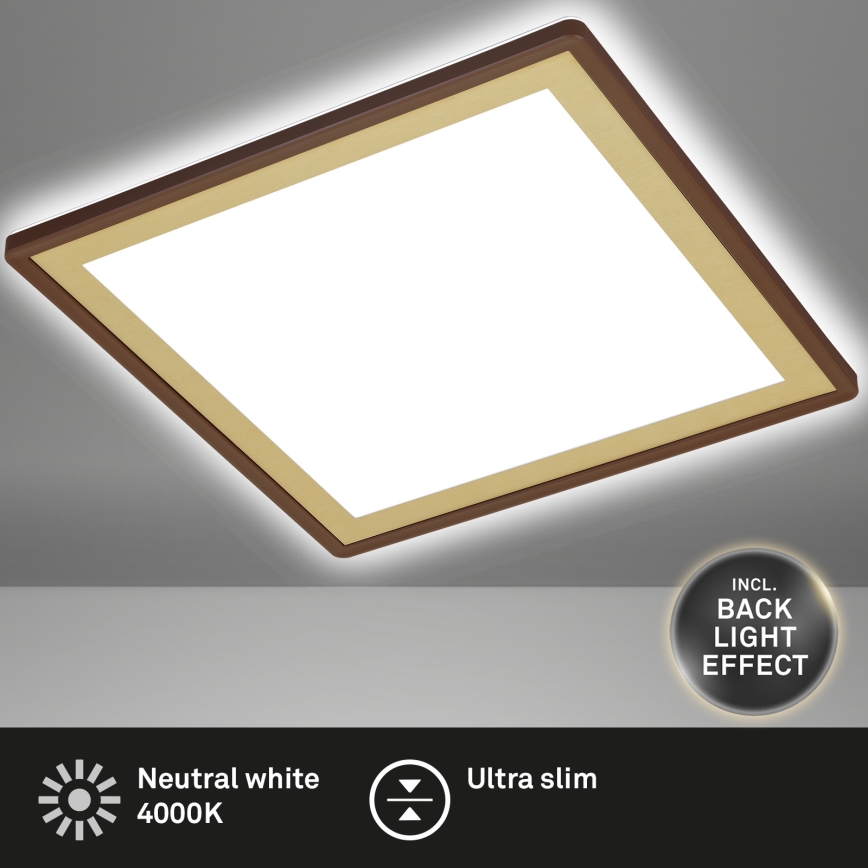 Briloner 7457-417 - Plafoniera LED DECO LED/18W/230V