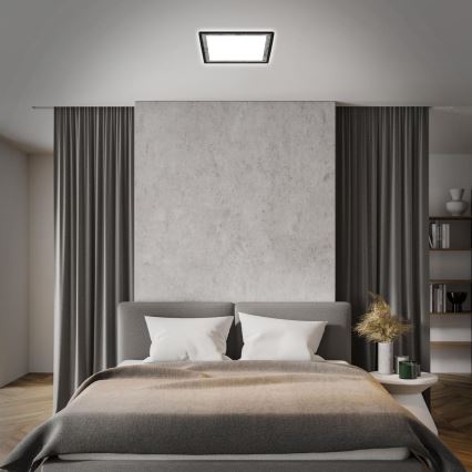 Briloner 7459-414 - Plafoniera LED dimmerabile SLIM LED/22W/230V 2700-6500K + telecomando