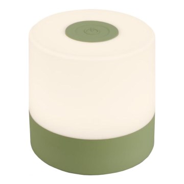 Briloner 7461019 - LED Dimmerabile ricaricabile per esterni lampada da tavolo LED/2W/5V IP44 verde