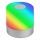 Briloner 7462014 - Lampada da tavolo a LED RGB ricaricabile per esterni LED/1,5W/5V IP44 1200 mAh cromo opaco