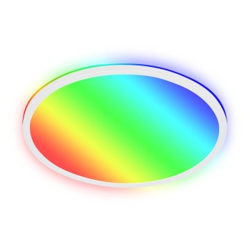 Briloner 7494016 - Lampada da soffitto dimmerabile LED RGBW SMART LED/22W/230V 4000K Ø 42 cm Wi-Fi Tuya + telecomando