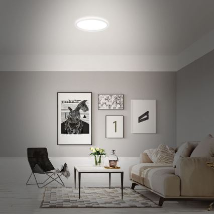 Briloner 7494016 - Lampada da soffitto dimmerabile LED RGBW SMART LED/22W/230V 4000K Ø 42 cm Wi-Fi Tuya + telecomando
