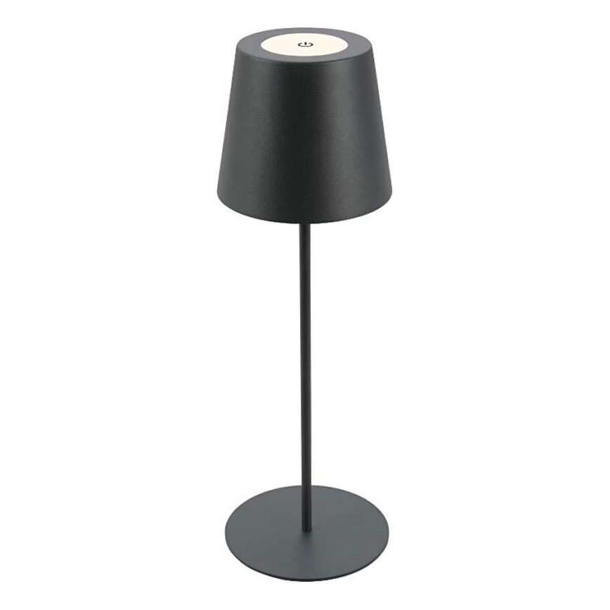 Briloner 7508015 - LED Dimmerabile ricaricabile per esterni lampada da tavolo 2in1 LED/2,5W/5V IP44 antracite