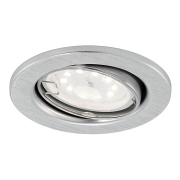 Briloner 8315-019 - Luce da bagno da incasso LED 1xGU10/5W/230V IP23