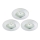 Briloner 8316-039-SET 3x Luce da incasso LED da bagno dimmerabile LED/5,5W/230V IP44