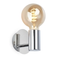 Briloner - Applique da bagno 1xE27/10W/230V IP44 finitura cromo lucido
