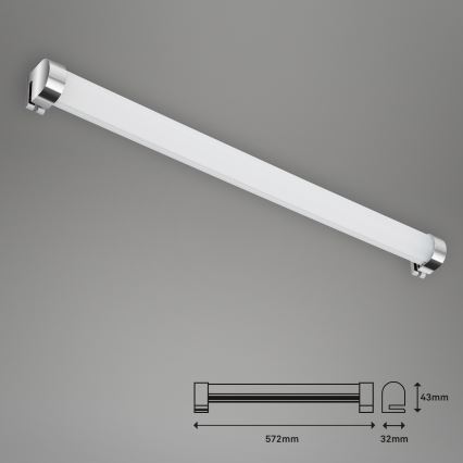 Briloner - Illuminazione a LED per specchi da bagno SPLASH LED/10W/230V IP44