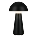 Briloner - Lampada da tavolo da esterno ricaricabile a LED dimmerabile a sfioramento/2,6W/5V 3000K IP44 2000 mAh nera
