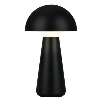 Briloner - Lampada da tavolo da esterno ricaricabile a LED dimmerabile a sfioramento/2,6W/5V 3000K IP44 2000 mAh nera