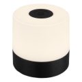 Briloner - Lampada da tavolo da esterno ricaricabile dimmerabile a sfioramento LED/2W/5V 2700K IP44 1200 mAh nero