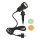 Briloner - Lampada LED da esterno TERRA 1xGU10/3W/230V IP44 nero