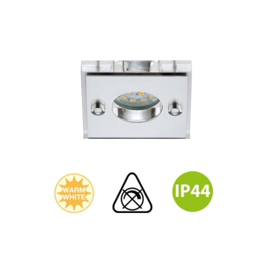 Briloner - Lampada LED da incasso per bagni ATTACH LED/5W/230V IP44