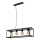 Briloner - Lampadario a sospensione con filo BLACK STEEL 4xE27/40W/230V